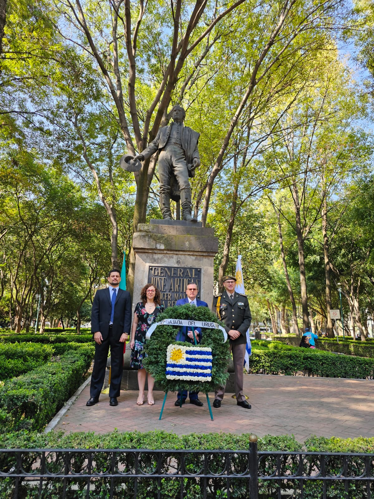 Conmemoración de un nuevo aniversario del natalicio de nuestro Prócer, José Gervasio Artigas